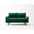 Anacapa 58" Velvet Round Arm Sofa Loveseat-928580836