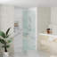 Écran de douche fixe sans cadre l 27 po x H 76 po avec verre transparent 3/8 po-120234378-114374191