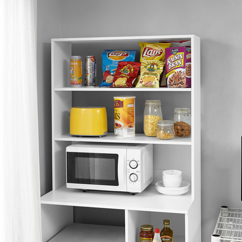 Yak About It Dorm Station Top Shelf - Rustic, White