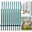 ZESTIE Green Metal Line Post-127380655