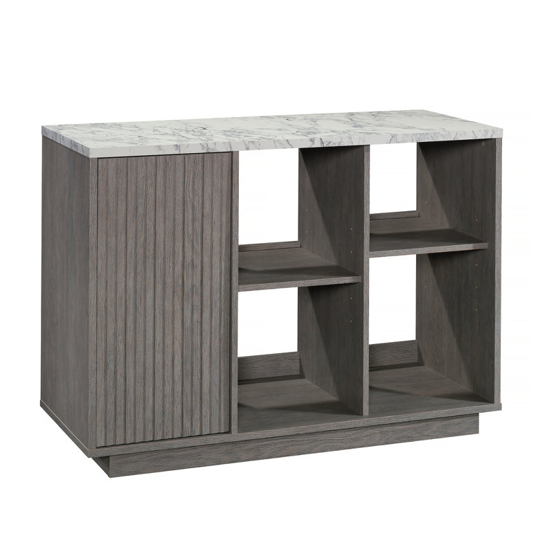 Accent Storage Cabinet, Gray finish