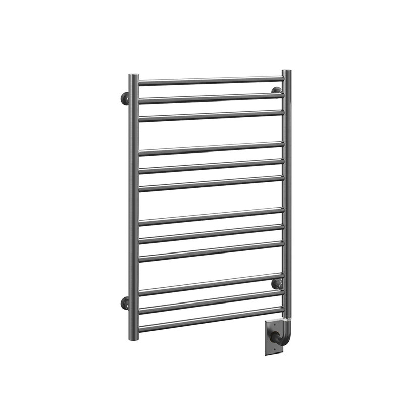 Sorano Wall Mount Electric Towel Warmer, 31" H x 23.5" W x 2.75" D, Gunmetal