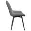 Chaise d'appoint pivotante touffetée (ensemble de 2)