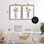 Ensemble de 2 cadres flottants chinois Bouquet rose chinois, design par Carol Robinson-1654140600-1654140548