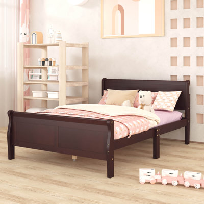 Lit plateforme en bois Anibelle