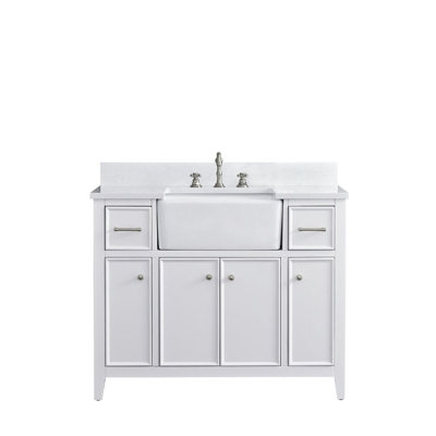 Meuble-lavabo simple 42 po Aisa