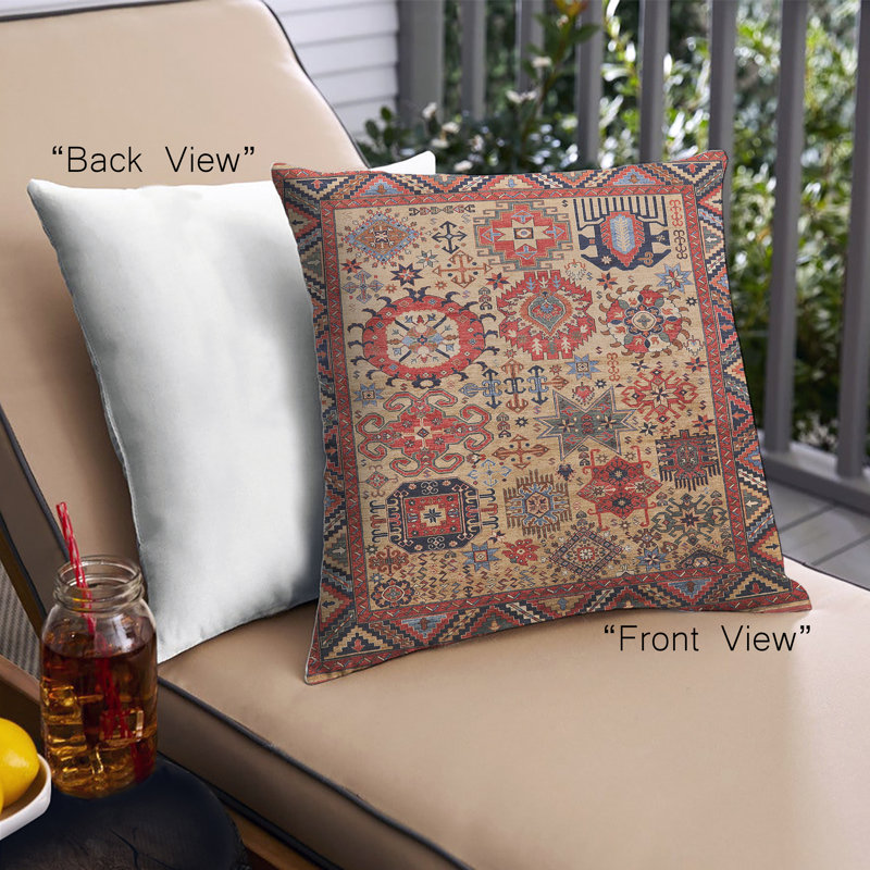 Housse et insert de coussin carré Mid-Century Urban