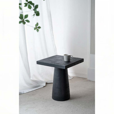 Table basse avec base piédestal