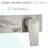 Monaco Single-Handle, Wall-Mount, Bathroom Faucet-51958831