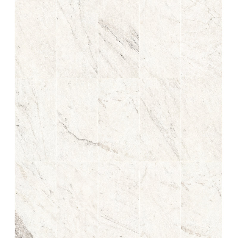 Carreaux de marbre blanc - La finition texturée de la pierre naturelle donne à votre couloir, les murs du hall d'entrée un magnifique mur de montagne de neige qui rehausse la cuisine, la salle de bain avec classe