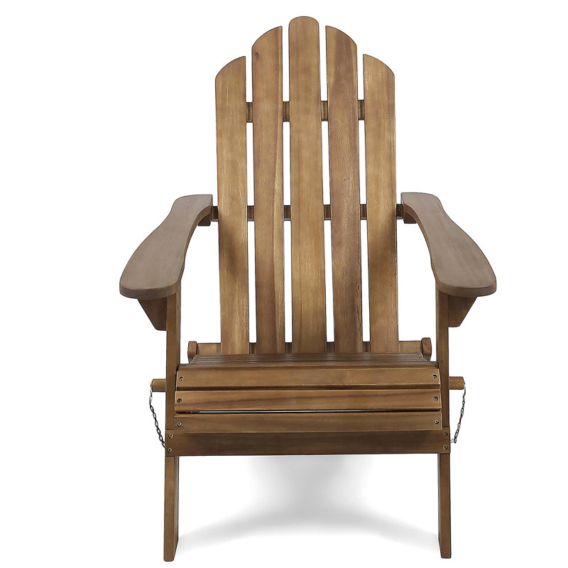HOLLYWOOD  FOLDABLE ADIRONDACK CHAIR, Dark Brown