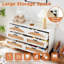 118cm W 6 - Drawer Chest of Drawers
