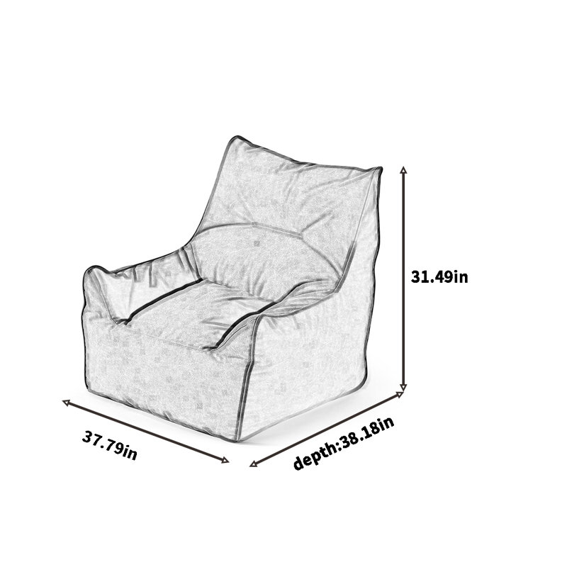 Creative, simple and lazy bean bag sofa