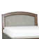 Hegwood Upholstered Solid Wood Sleigh Headboard