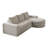99-Inch Chenille Cloud Curved Sectional Sofa With Chaise, L-Shaped Modern Boneless Couch With Deep Seats For Living Room And Bedroom, No Assembly Required-766265365-766265367