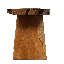 Table basse / banc en teck