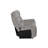 Rieka 3-Piece Manual Sectional, Gray