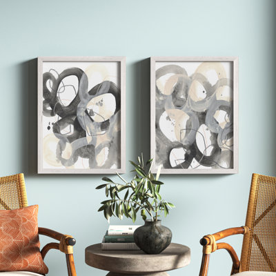 « fouillis circuit i » par vincent van gogh-2 pièces, ensemble de 2 reproductions d’art sur image