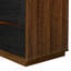 Commode 5 tiroirs Kayner - Gris anthracite