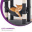 Arbre à chat à niveaux multiples de 44 pouces, tour pour chat d'intérieur-1575830765