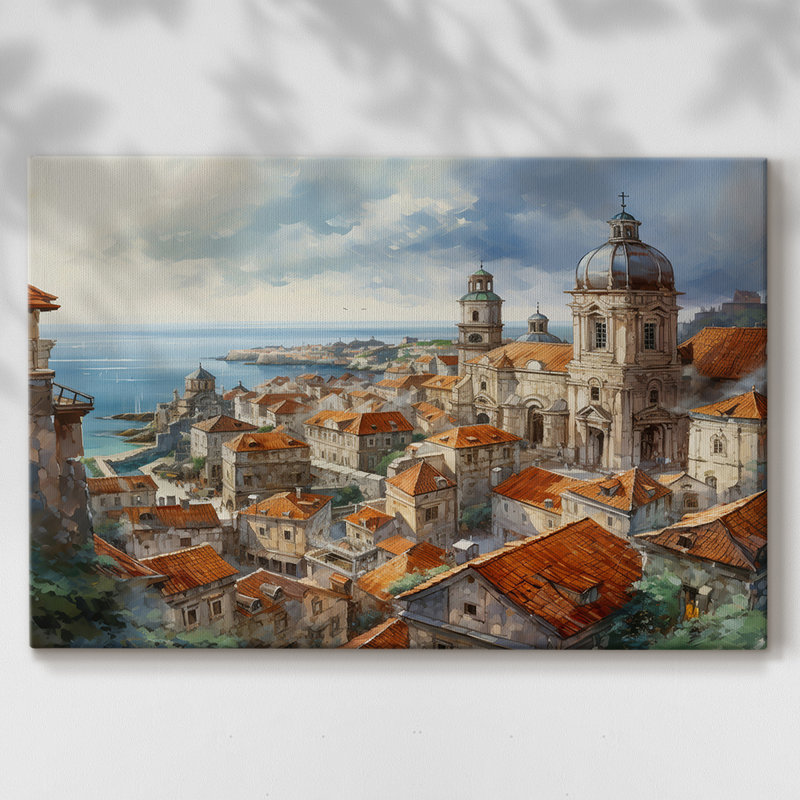 Série Paysage - L XXVI - Cavas enveloppés de galerie, 8 x 12
