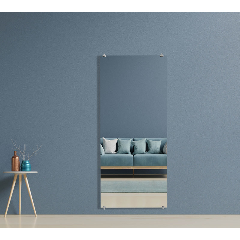 Zarrea Flat Wall Mirror, 54" x 15"