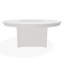 54" Round Marine Grade Polymer Fire Table with Propane Shelf-337215266