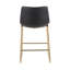 Landon Gold Stool Black 26" (Set Of 3)-106553826