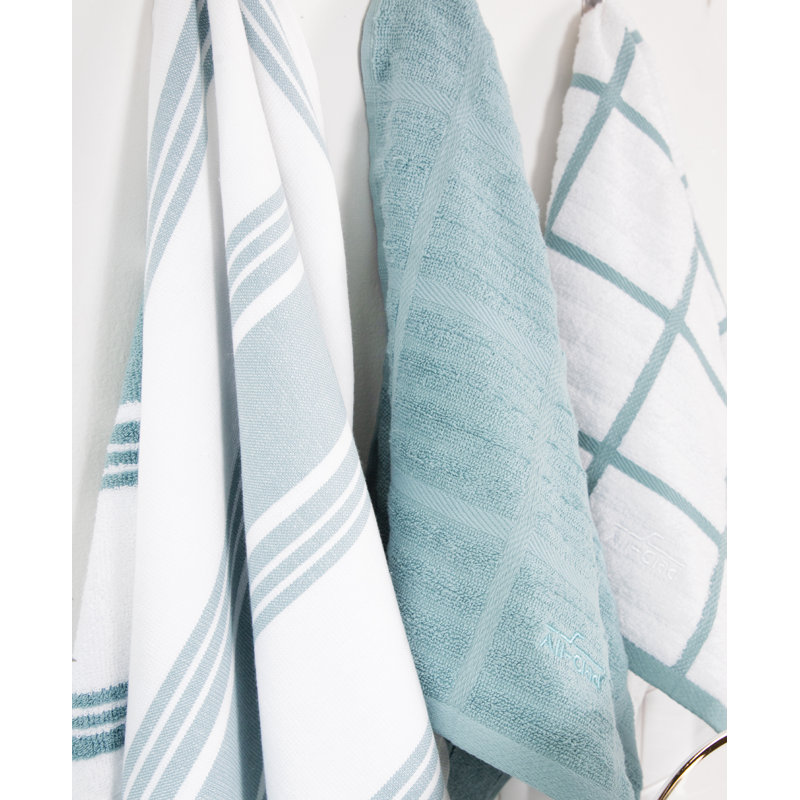 Rainfall Blue All-Clad Kitchen Gift Set with Silicone Grips