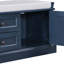 Banc de rangement avec coussin, 2 tiroirs et 2 armoires, coussin amovible, pour le salon, le vestibule-969290330