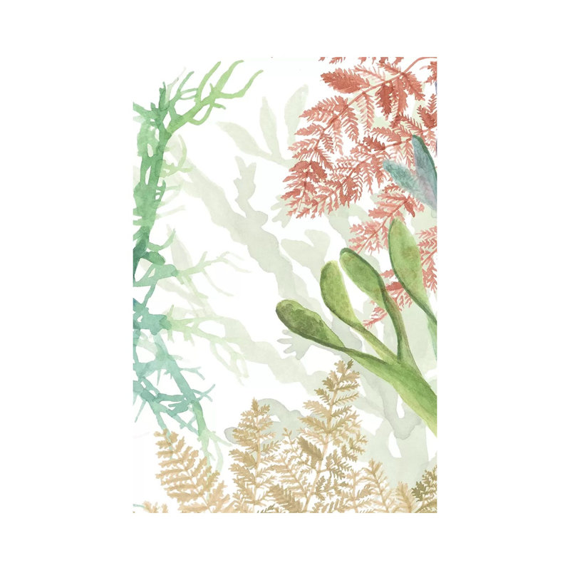 Woven Sea Plants I by Naomi McCavitt - Wrapped Canvas Painting, 101.6 cm H x 66.04 cm W x 1.91 cm D