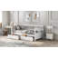 Lit de jour simple en bois avec deux tiroirs-70102170-70102169