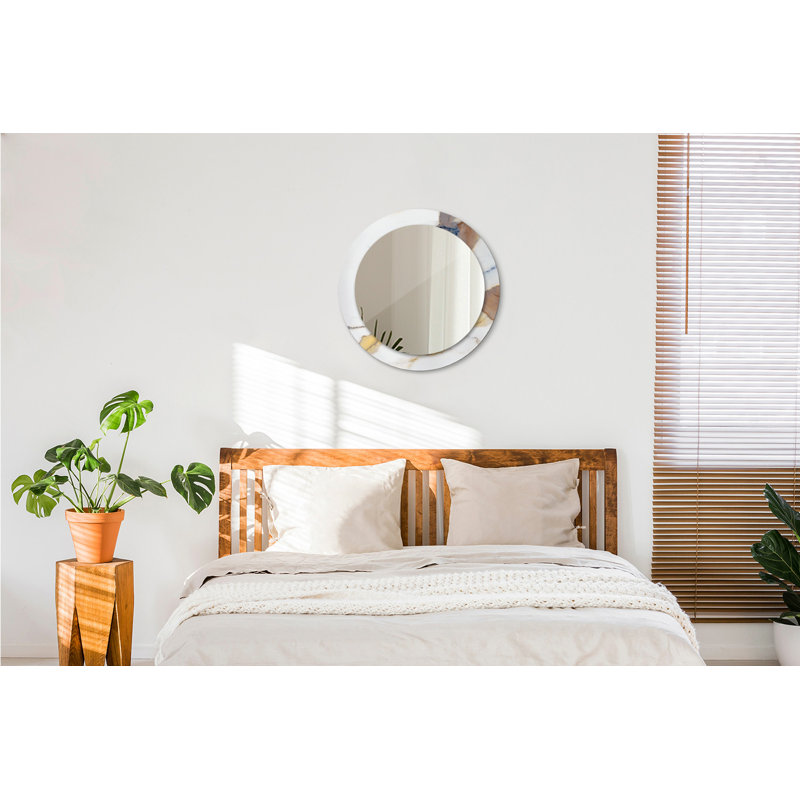 Huldar Glass Flat Wall Mirror