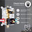 Système de douche complet avec valve brute