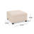 Upholstered Tufted Fabric Storage Ottoman-1268041287