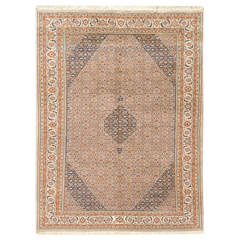 One-of-a-Kind 7'9" X 11'6" Hand Knotted Area Rug