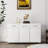 Bathroom Cabinet with Dirty Laundry Basket
