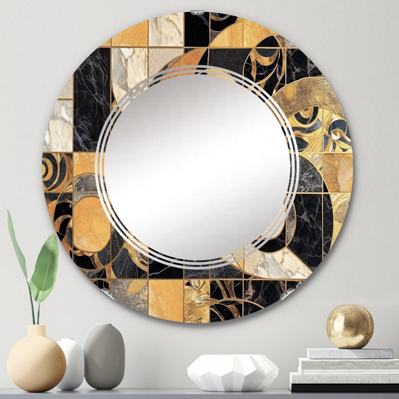 Miroir mural Jadida, 24 po x 24 po