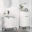Wall Mounted Required Bathroom Storage Furniture Set-1308813469