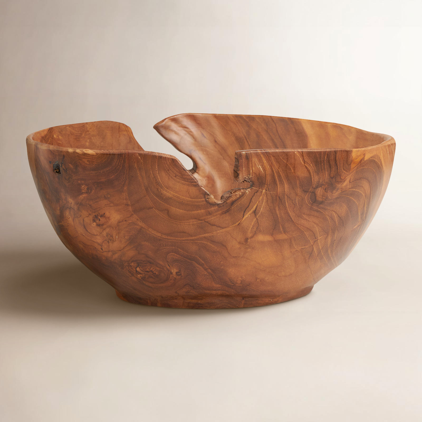 Gila Handmade Solid Wood Decorative Bowl 1