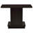 Fiona Cappuccino Engineered Wood Pedestal Console Table