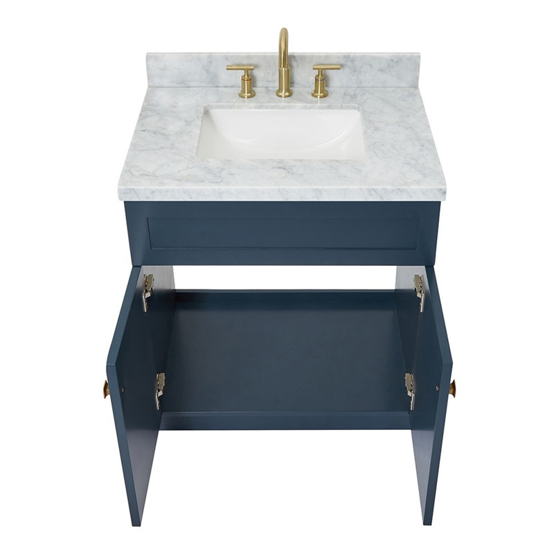 Ensemble de meuble-lavabo simple 31 po Hamlet, Bleu minuit