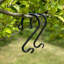 Alpcan Metal Weather Resistant Hook Plant Stand