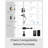 Desloc Fingerprint Keyless Entry Door Lock With Touchscreen And Transitional Handle Set