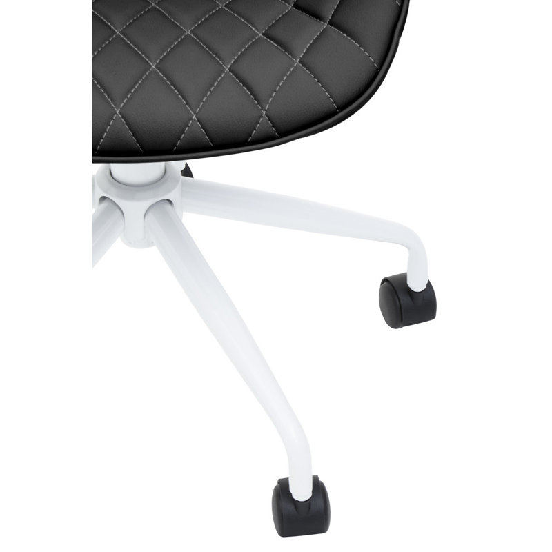Niobrara Office Chair, White, Black