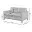 Causeuse en cuir Cascades-2089018770