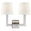 Chapman & Myers Square Tube Double Sconce-1395345563-1433764913