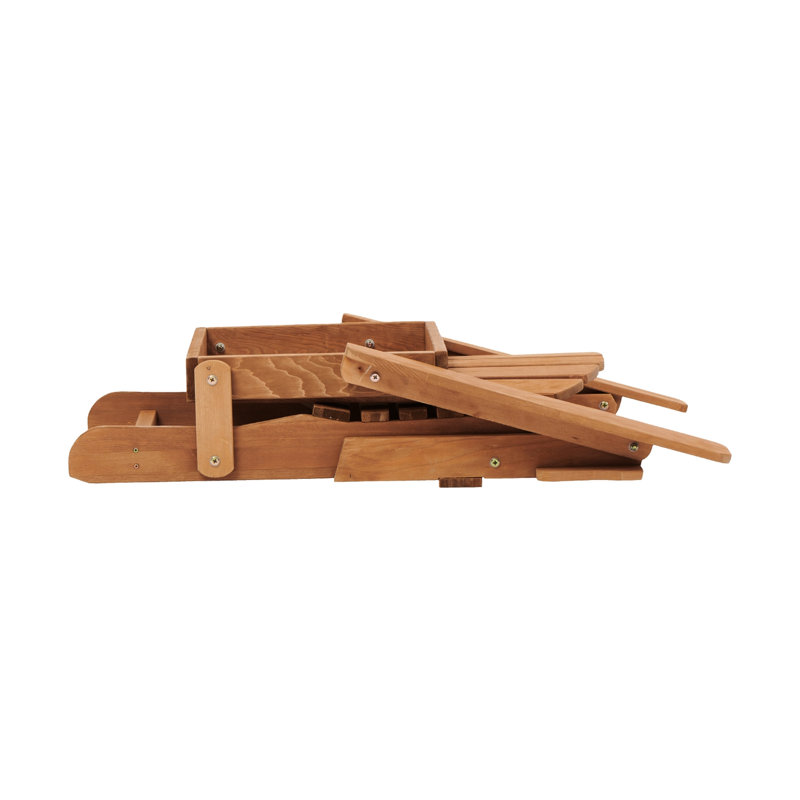 Folding Chair With Pre - Assembled Seat Board, Crafted From Hemlock Wood, For Pool Deck And Lawn Outdoor Chair, Oversize Comfortable, Parts, Porch