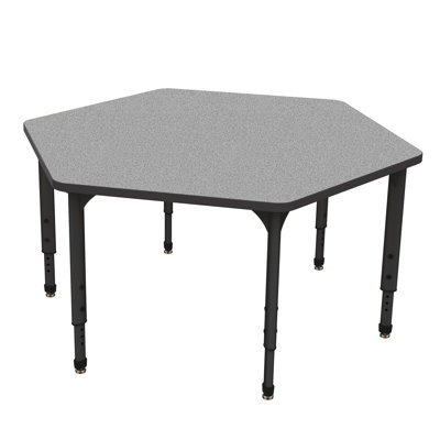 Marco Apex Series Adjustable Height Hexagon Activity Table