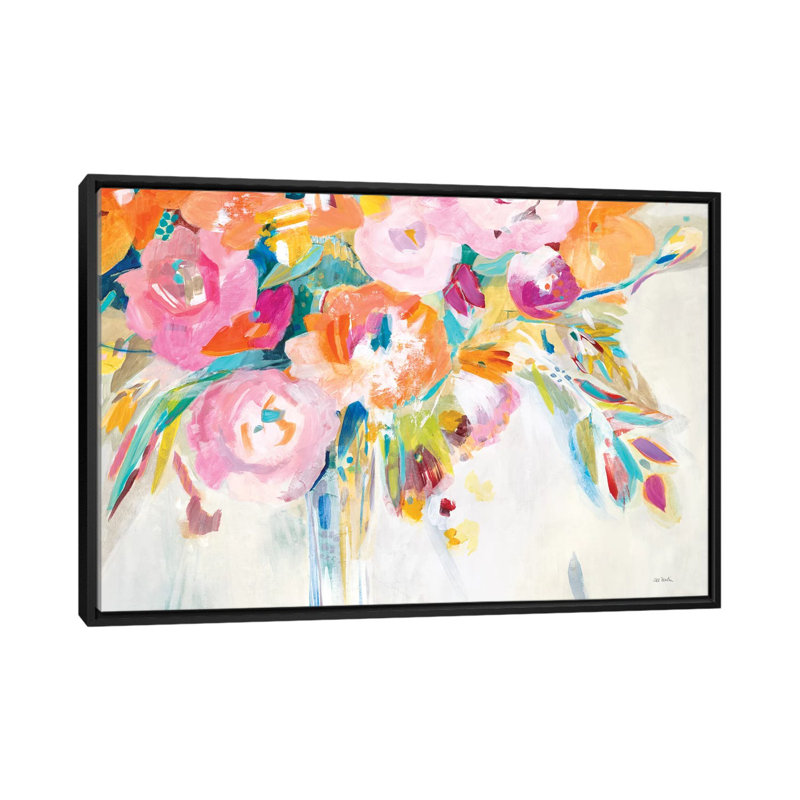 «Dance Lessons», impression sur toile, H 18 po x l 26 po x P 1,5 po, Toile encadrée noire, Pas de tapis